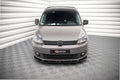 Maxton Design Street+ Spoilerlippe Front Ansatz passend für VW Caddy Mk3 Facelift schwarz Hochglanz