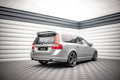 Maxton Design Spoiler CAP V.2 passend für Volvo V70 Mk3 schwarz Hochglanz