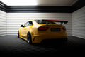 Maxton Design Carbon Spoiler With Internal Brackets Uprights + LED Audi A5 Coupe 8T für Audi A5 / S5 / RS5