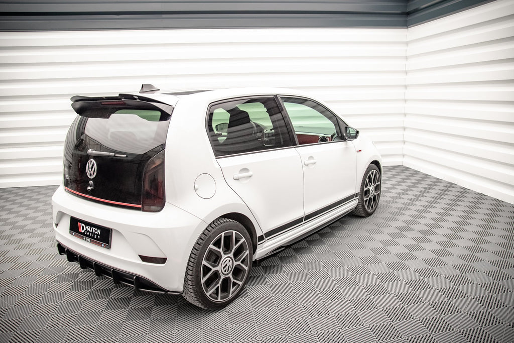Maxton Design Street+ Seitenschweller Leisten passend für VW Up GTI schwarz Hochglanz