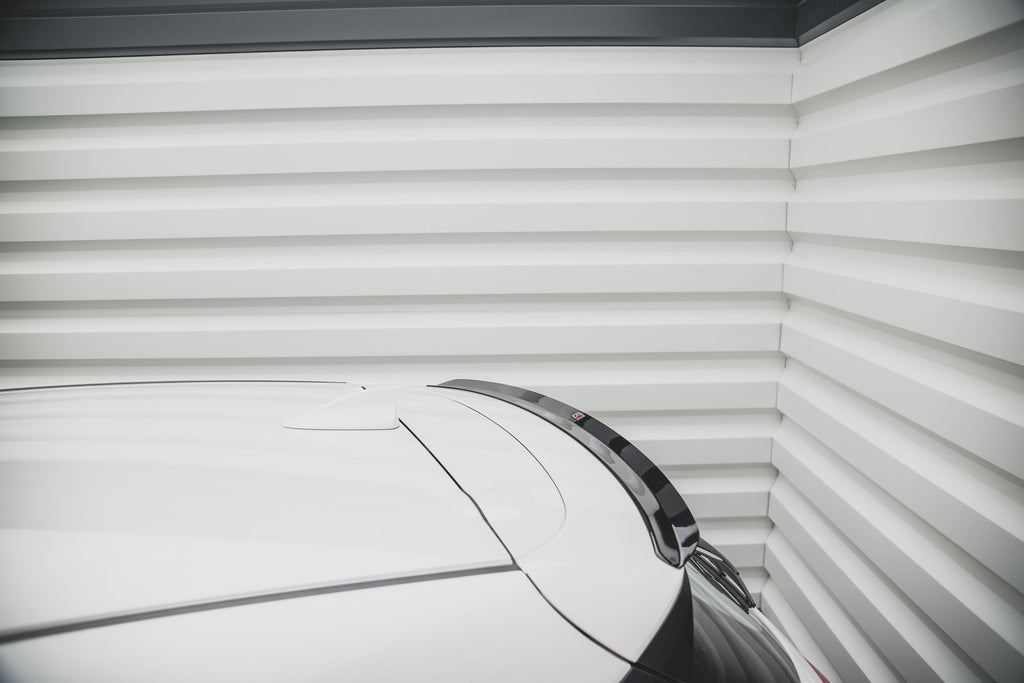 Maxton Design Spoiler CAP passend für Mazda CX-3 schwarz Hochglanz