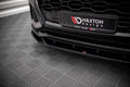 Maxton Design Street+ Spoilerlippe Front Ansatz V.2 passend für Audi RSQ8 Mk1 schwarz Hochglanz
