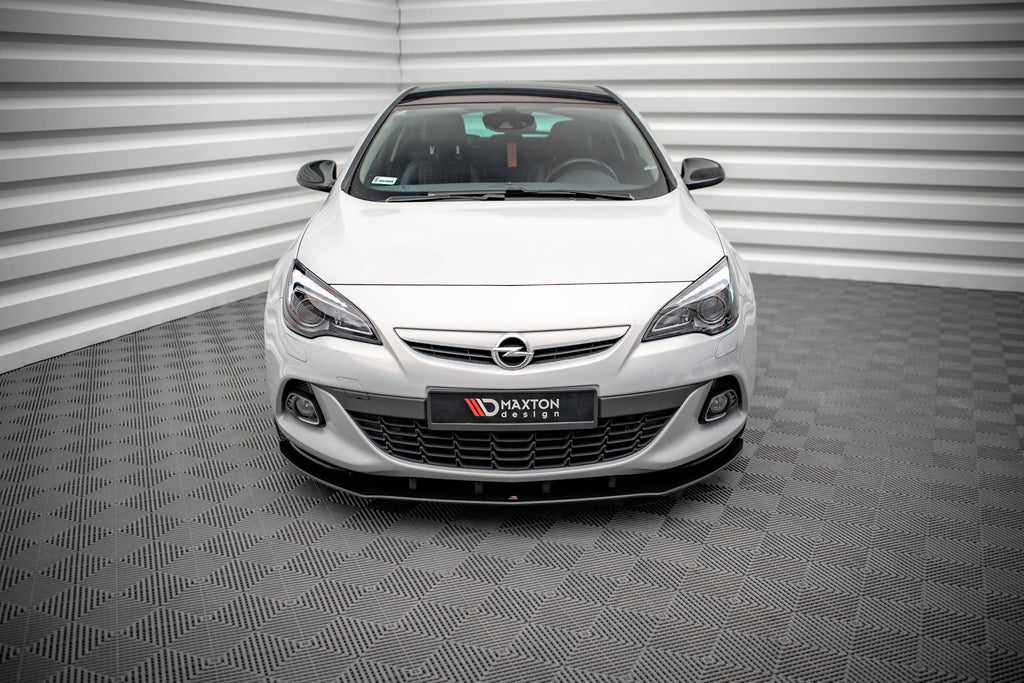 Maxton Design Street Pro Street+ Spoilerlippe Front Ansatz passend für Opel Astra GTC OPC-Line J