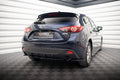 Maxton Design Spoiler CAP passend für Mazda 3 BN (Mk3) schwarz Hochglanz