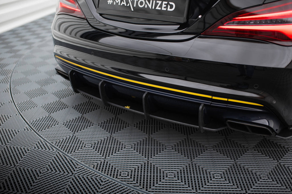 Maxton Design Street Pro Heckschürze passend für Mercedes-AMG CLA 45 C117 Facelift