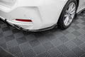 Maxton Design Heck Ansatz Flaps Diffusor passend für BMW 3er Limousine / Touring G20 / G21 Facelift schwarz Hochglanz