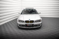 Maxton Design Street+ Spoilerlippe Front Ansatz V.2 passend für BMW 3er Coupe E46 schwarz Hochglanz