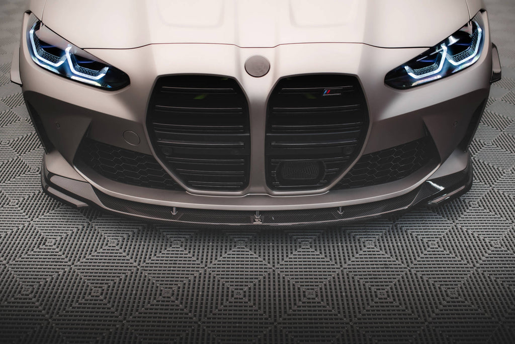 Maxton Design Set of Carbon Fiber Splitters BMW M4 G82 schwarz matt für BMW