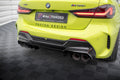Maxton Design Diffusor Heck Ansatz V.2 für + Milltek Sport Auspuffverlängerung BMW 1er F40 M135i