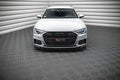 Maxton Design Street+ Spoilerlippe Front Ansatz V.3 passend für Audi A6 S-Line / S6 C8 / C8 Facelift schwarz Hochglanz
