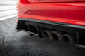 Maxton Design Street+ Mittlerer Diffusor RACE V.2 passend für Honda Civic Type-R Mk 11 schwarz Hochglanz