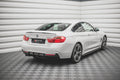 Maxton Design Spoiler CAP passend für BMW 4er F32 schwarz Hochglanz
