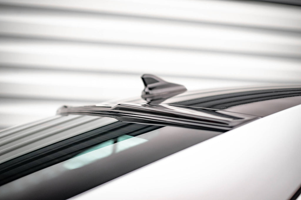 Maxton Design Heckscheiben Spoiler passend für Skoda Octavia Liftback Mk4 schwarz Hochglanz