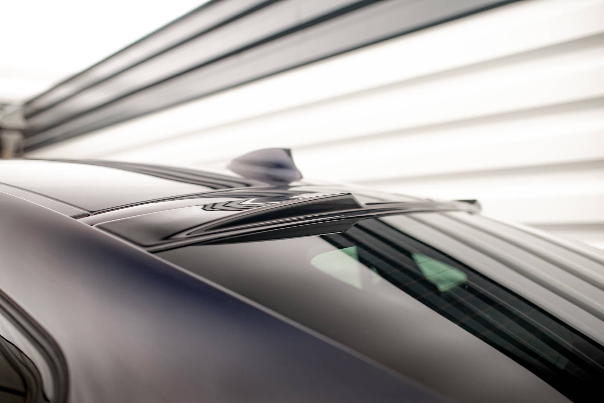 Maxton Design Heckscheiben Spoiler passend für BMW X6 F16 M-Paket / X6 M F86 schwarz Hochglanz