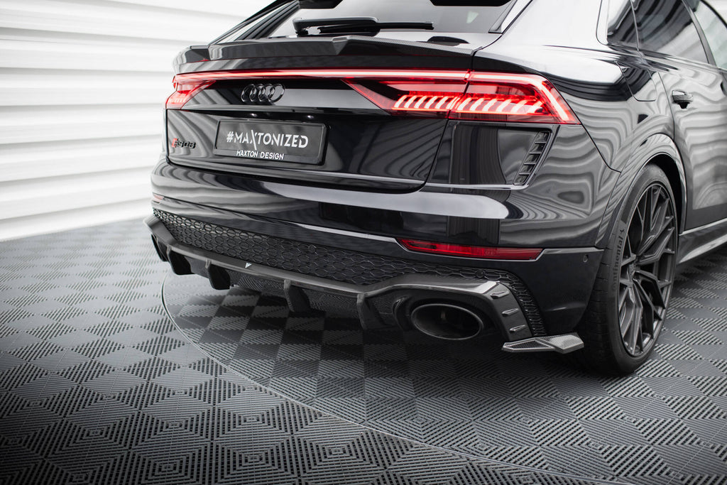 Maxton Design Prepreg Carbon Fiber Diffusor Heck Ansatz passend für Audi RSQ8 Mk1