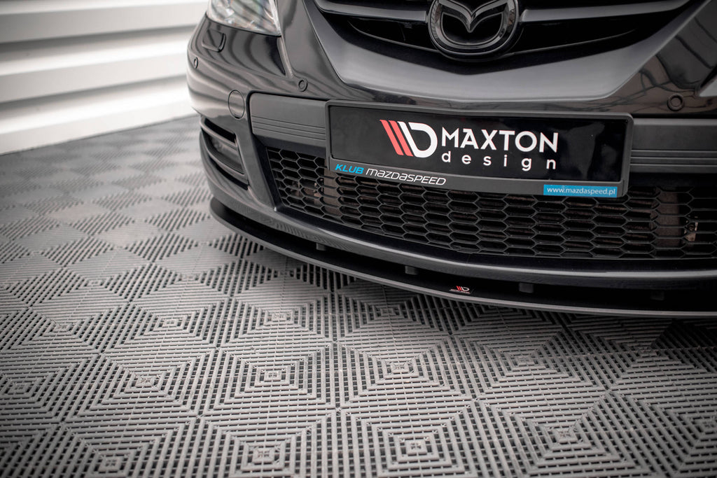 Maxton Design Street Pro Street+ Spoilerlippe Front Ansatz passend für Mazda 3 MPS Mk1