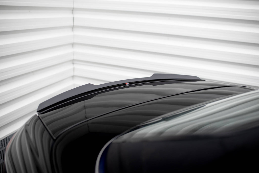 Maxton Design Spoiler CAP passend für Mercedes-Benz CLK Cabriolet A209 schwarz Hochglanz
