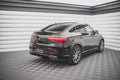 Maxton Design Heck Ansatz Flaps Diffusor V.1 passend für Mercedes-Benz GLE Coupe 63 AMG C292 schwarz Hochglanz