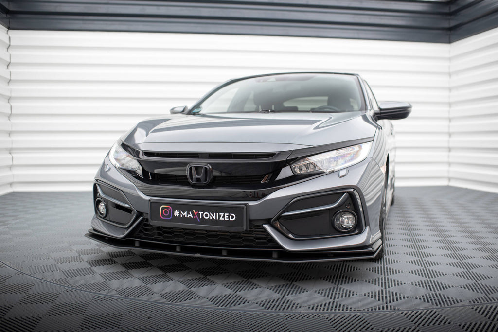 Maxton Design Street Pro Street+ Spoilerlippe Front Ansatz passend für Honda Civic Sport Mk 10