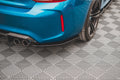 Maxton Design Heck Ansatz Flaps Diffusor V.3 passend für BMW M2 F87 schwarz Hochglanz