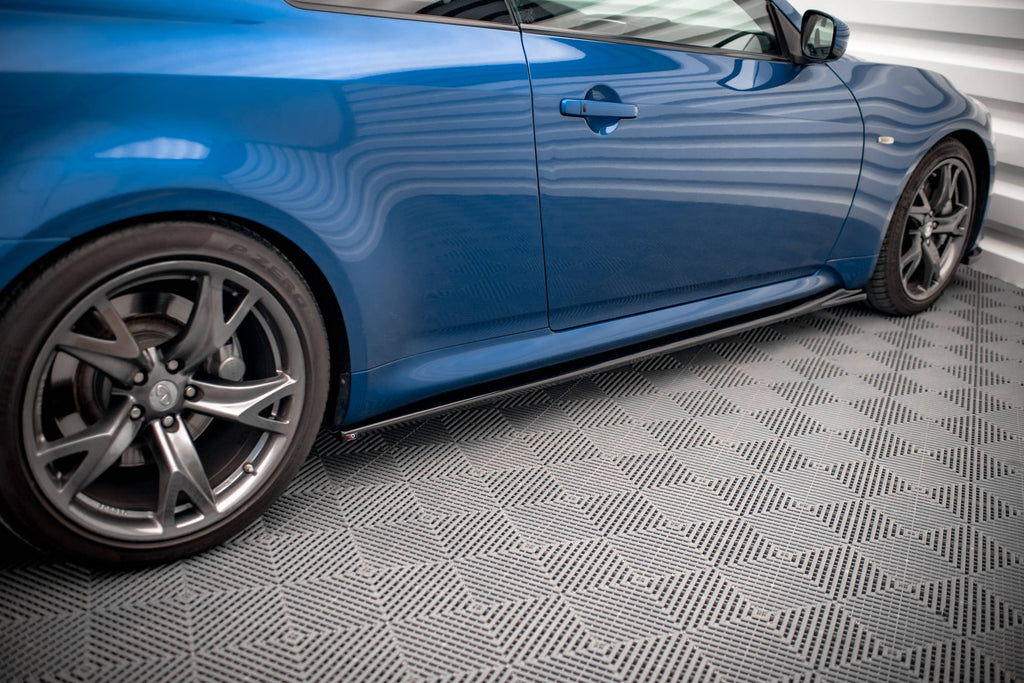 Maxton Design Street+ Seitenschweller Leisten passend für Infiniti G37 Coupe schwarz Hochglanz