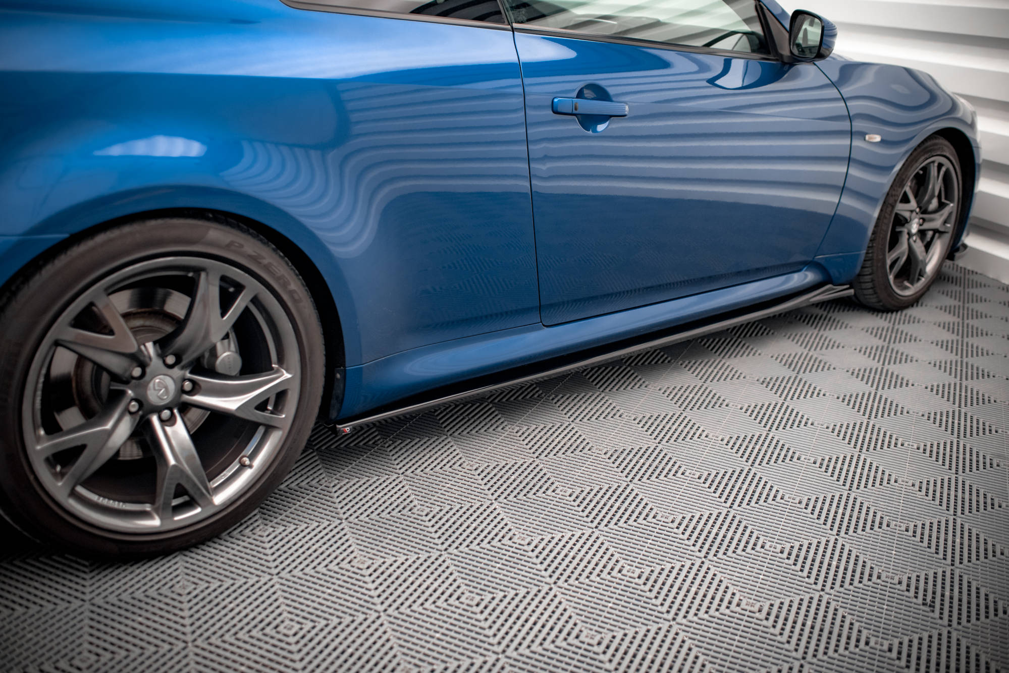 Maxton Design Street+ Seitenschweller Leisten passend für Infiniti G37 Coupe schwarz Hochglanz