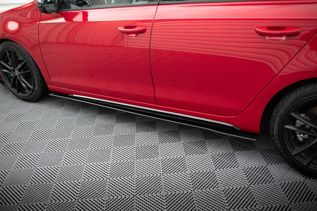 Maxton Design Robuste Racing Street+ Seitenschweller Leisten passend für VW Golf GTI Mk6