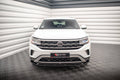 Maxton Design Street+ Spoilerlippe Front Ansatz V.2 passend für VW Atlas Cross Sport schwarz Hochglanz