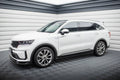 Maxton Design Street+ Seitenschweller Leisten passend für Kia Sorento Mk4 schwarz Hochglanz