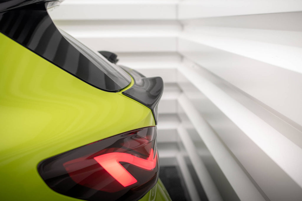 Maxton Design Heckscheiben Spoiler passend für BMW 1er M-Paket / M135i / 128ti F40 schwarz Hochglanz