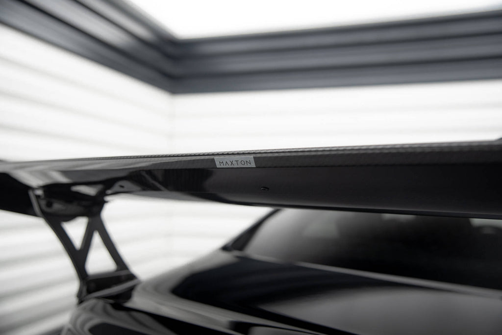 Maxton Design Carbon Fiber Spoiler With External Brackets Uprights BMW M2 G87 / M240i / 2 M-Paket / 2 Standard G42 für BMW 2er G42