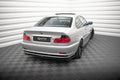 Maxton Design Heck Ansatz Flaps Diffusor passend für BMW 3er Coupe E46 schwarz Hochglanz