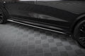 Maxton Design Street+ Seitenschweller Leisten passend für BMW X7 M-Paket G07 Facelift schwarz Hochglanz