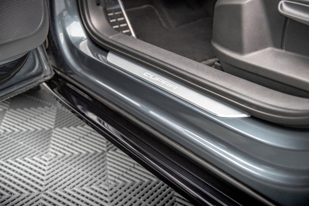 Maxton Design Street+ Seitenschweller Leisten passend für Cupra Ateca Mk1 / Mk1 Facelift schwarz Hochglanz
