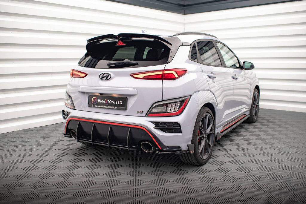 Maxton Design Street Pro Heckschürze passend für Hyundai Kona N Mk1