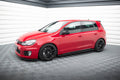 Maxton Design Street+ Seitenschweller Leisten passend für VW GOLF 6 GTI/ GTD schwarz Hochglanz