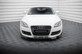Maxton Design Street+ Spoilerlippe Front Ansatz V.3 passend für Audi TT 8J schwarz Hochglanz