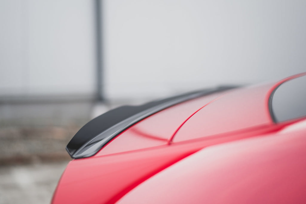 Maxton Design Spoiler CAP passend für Audi A7 C8 / C8 S-Line / S7 C8 / RS7 C8 schwarz Hochglanz