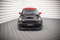 Maxton Design Street+ Spoilerlippe Front Ansatz V.2 passend für Mini Cooper John Cooper Works R56 schwarz Hochglanz