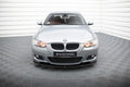 Maxton Design Street+ Spoilerlippe Front Ansatz passend für BMW 3er M-Paket E92 schwarz Hochglanz