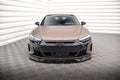Maxton Design Street+ Spoilerlippe Front Ansatz V.3 passend für Audi e-Tron GT / RS GT Mk1 schwarz Hochglanz