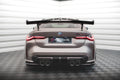Maxton Design Prepreg Carbon Fiber Heck Ansatz Flaps Diffusor passend für BMW M4 G82 / G82 Facelift