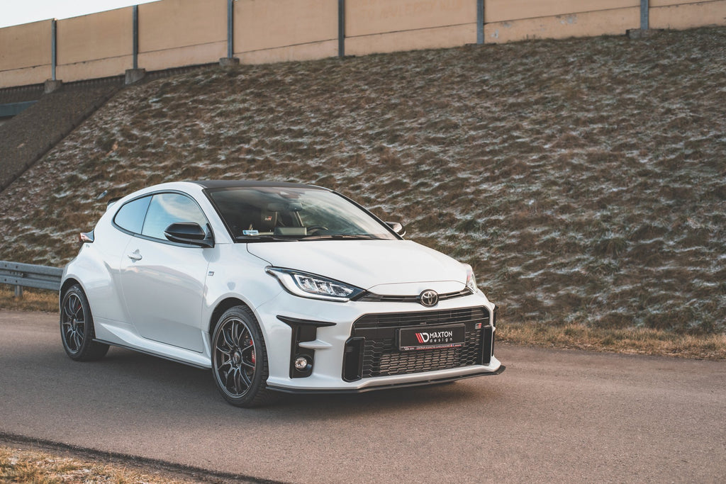 Maxton Design Street Pro Street+ Spoilerlippe Front Ansatz passend für Toyota GR Yaris Mk4