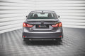 Maxton Design Street+ Mittlerer Diffusor RACE passend für Lexus GS F Sport Hybrid Mk4 (L10) schwarz Hochglanz