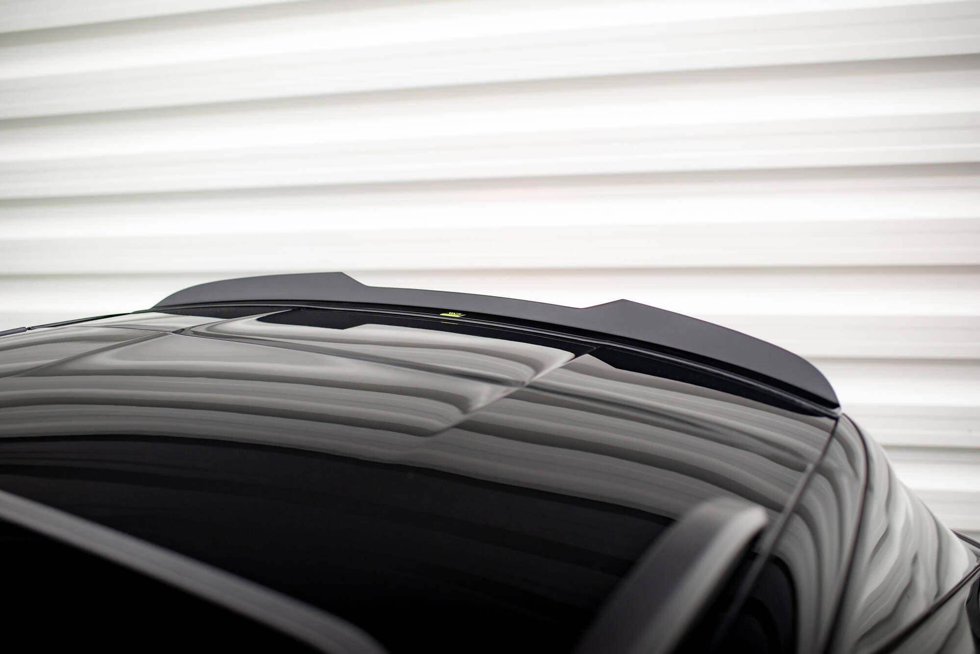 Maxton Design Spoiler CAP passend für Peugeot 3008 GT-Line Mk2 Facelift schwarz Hochglanz