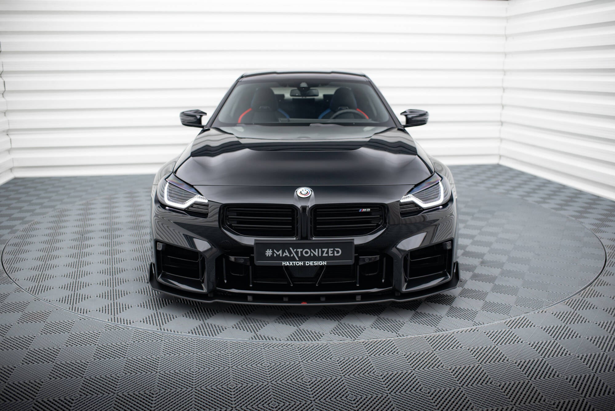 Maxton Design Street Pro Street+ Spoilerlippe Front Ansatz V.2 passend für BMW M2 G87