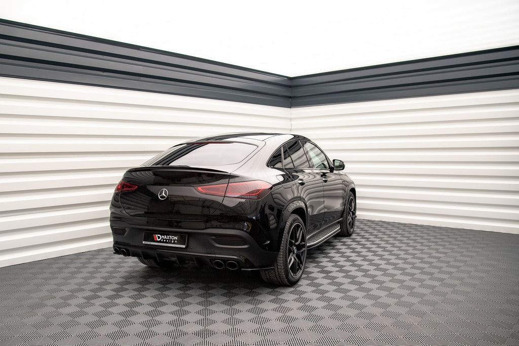 Maxton Design Heck Ansatz Flaps Diffusor passend für Mercedes-AMG GLE 53 Coupe C167 / C167 Facelift schwarz Hochglanz