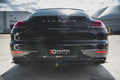 Maxton Design Diffusor Heck Ansatz passend für Porsche Panamera Turbo 970 Facelift schwarz Hochglanz