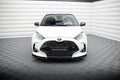 Maxton Design Street+ Spoilerlippe Front Ansatz V.3 passend für Toyota Yaris Mk4 schwarz Hochglanz