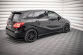 Maxton Design Street+ Seitenschweller Leisten passend für Mercedes-Benz B W246 Facelift schwarz Hochglanz